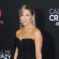Jennifer Aniston arrives at the Lifetime movie premiere of ‘Call Me Crazy: A Five Film’ at Pacific Design Center on April 16, 2013 in West Hollywood, Calif.