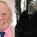 James Cosmo at the Los Angeles ‘Game of Thrones’ premiere (left) and in ‘GOT’ Season 2 (right)
