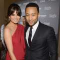 Chrissy Teigen and John Legend attend the PEOPLE/TIME Party On The Eve Of The White House Correspondents’ Dinner in Washington, DC on April 26, 2013 