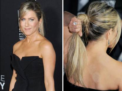 Jennifer Aniston arrives at the Lifetime movie premiere of ‘Call Me Crazy: A Five Film’ at Pacific Design Center on April 16, 2013 in West Hollywood, Calif.