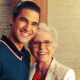 Ryan Murphy’s Twitter photo of Darren Criss and Patty Duke, April 18, 2013