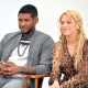 Usher and Shakira attend the NBC Universal Summer 2013 Press Day at Langham Hotel on April 22, 2013 in Pasadena, Calif.