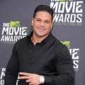 Ronnie Ortiz-Magro arrives at the 2013 MTV Movie Awards at Sony Pictures Studios on April 14, 2013 in Culver City, Calif.