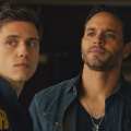 Aaron Tveit as Mike Warren, Daniel Sunjata as Paul Briggs in USA’s 2013 new summer series, ‘Graceland’