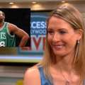 Carolyn Moos appears on Access Hollywood Live on May 1, 2013