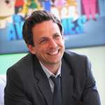 Seth Meyers attends the Hulu NY Press Junket, New York City, on April 30, 2013