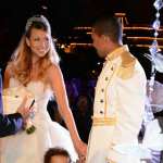 Mariah Carey and Nick Cannon (with twins Monroe and Moroccan) seen renewing their vows at Disneyland on April 30, 2013