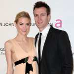 Jaime King and Kyle Newman arrive at the 21st Annual Elton John AIDS Foundation’s Oscar Viewing Party on February 24, 2013
