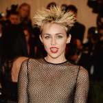 Miley Cyrus attends the Costume Institute Gala for the ‘PUNK: Chaos to Couture’ exhibition at the Metropolitan Museum of Art on May 6, 2013 in New York City