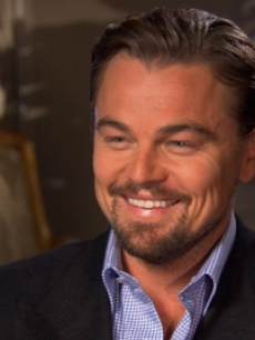 Leonardo DiCaprio chats with Access Holylwood at the ‘The Great Gatsby’ junket on April 28, 2013