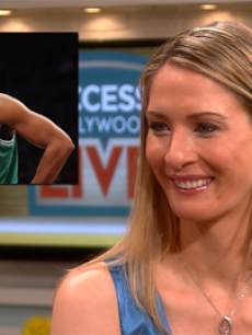 Carolyn Moos appears on Access Hollywood Live on May 1, 2013