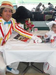 Larry Birkhead and Dannielynn Birkhead attend the 139th Kentucky Derby at Churchill Downs on May 4, 2013 in Louisville, Kentucky