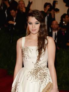 Hailee Steinfeld attends the Costume Institute Gala for the ‘PUNK: Chaos to Couture’ exhibition at the Metropolitan Museum of Art on May 6, 2013 in New York City