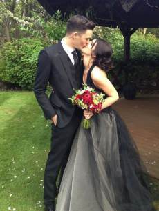 Josh Beech and Shenae Grimes wedding photo