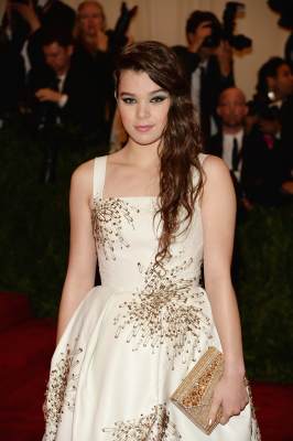 Hailee Steinfeld attends the Costume Institute Gala for the ‘PUNK: Chaos to Couture’ exhibition at the Metropolitan Museum of Art on May 6, 2013 in New York City