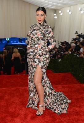 Kim Kardashian attends the Costume Institute Gala for the ‘PUNK: Chaos to Couture’ exhibition at the Metropolitan Museum of Art on May 6, 2013 in New York City