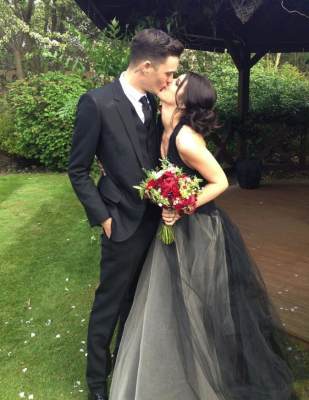 Josh Beech and Shenae Grimes wedding photo