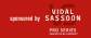 Sponsored By Vidal Sassoon logo