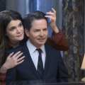 Betsy Brandt as Annie and Michael J. Fox as Mike in NBC’s ‘The Michael J. Fox Show’