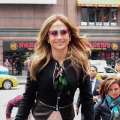 Jennifer Lopez is seen in Times Square on May 15, 2013 in New York City