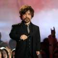 Peter Dinklage speaks onstage during the 2013 MTV Movie Awards at Sony Pictures Studios on April 14, 2013 in Culver City