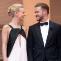 Carey Mulligan and Justin Timberlake are all smiles at the ‘Inside Llewyn Davis’ premiere during the 66th Annual Cannes Film Festival on May 19, 2013 in Cannes, France