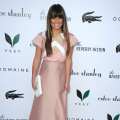 Lea Michele arrives at the The Beverly Hilton Unveils Redesigned Aqua Star Pool By Estee Stanley at The Beverly Hilton Hotel on May 22, 2013 in Beverly Hills, Calif.