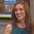 Alyssa Milano visits Access Hollywood Live, May 2013