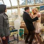 Lucy Liu as Joan, Jonny Lee Miller as Sherlock and Natalie Dormer as Irene Adler in ‘Elementary’ Season 1