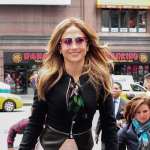 Jennifer Lopez is seen in Times Square on May 15, 2013 in New York City