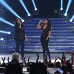 Candice Glover sings with Jennifer Hudson on the ‘American Idol’ Season 12 Grand Finale at the Nokia Theatre L.A. Live, May 16, 2013