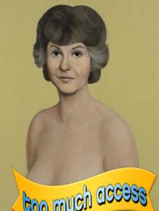 John Currin’s painting of Bea Arthur which sold for 1.95 million at an auction at Christie’s on May 15, 2013