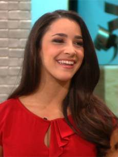 Aly Raisman on Access Hollywood Live