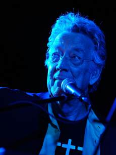 Ray Manzarek of The Doors performs at the 5th Annual Sunset Strip Music Festival official VIP party sponsored by Black Star Beer and Virgin America at Sky Bar, Mondrian Hotel, West Hollywood, on August 17, 2012