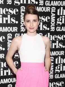 Emma Roberts attends Glamour’s presentation of ‘These Girls’ at Joe’s Pub in New York City, on May 20, 2013