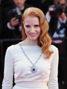 Jessica Chastain attends the ‘Cleopatra’ premiere during The 66th Annual Cannes Film Festival at The 60th Anniversary Theatre on May 21, 2013 in Cannes, France