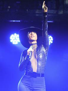 Alicia Keys performs at Odyssey Arena on May 21, 2013 in Belfast, Northern Ireland