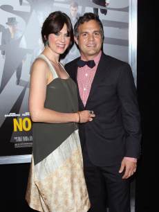 Mark Ruffalo and wife Sunrise Coigney attend the ‘Now You See Me’ premiere at AMC Lincoln Square Theater on May 21, 2013 in New York City