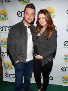 Nick Swisher and JoAnna Garcia Swisher attend Celebrities and the EMA Help Green Works Launch New Campaign at Sur Restaurant on January 23, 2013 in Los Angeles