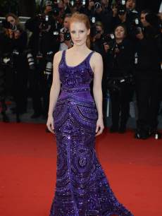 Jessica Chastain attends the ‘All Is Lost’ Premiere during the 66th Annual Cannes Film Festival at Grand Theatre Lumiere on May 22, 2013 in Cannes, France