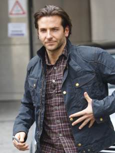 Bradley Cooper is spotted departing BBC Radio One on May 23, 2013 in London