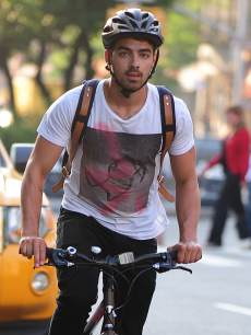 Joe Jonas is seen in Soho on May 22, 2013 in New York City