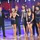 The four couples get ready to compete in the cha cha cha round on the ‘Dancing’ finals, May 20, 2013