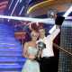 Kellie Pickler and Derek Hough celebrate winning Season 16 of ‘Dancing with the Stars’ on May 21, 2013