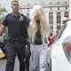 Amanda Bynes arriving for court in New York after being arrested for reckless endangerment after allegedly throwing a foot long bong out of her 36th floor New York apartment on May 24, 2013