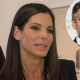 Sandra Bullock chats with Access Hollywood at the ‘Out of Left Field’ art show on May 23, 2013 in Los Angeles / inset: George Clooney