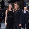 Angelina Jolie and Brad Pitt attend the world premiere of ‘World War Z’ at The Empire Cinema on June 2, 2013 in London