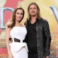 Angelina Jolie and Brad Pitt attend the ‘World War Z’ Germany premiere on June 4, 2013 in Berlin