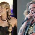 Amber Carrington performing on ‘The Voice,’ Sebastian Bach performing on stage in Indiana in 2008