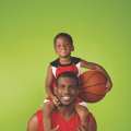 Chris Paul and his son